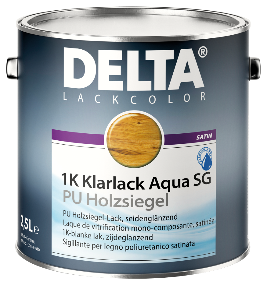 DELTA® 1K Klarlack Aqua SG