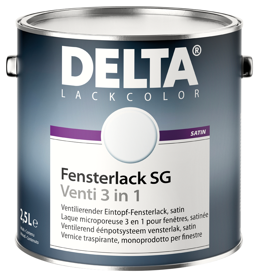 DELTA® Fensterlack SG / Venti 3 in 1